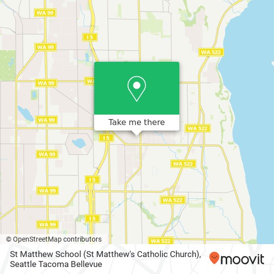 St Matthew School (St Matthew's Catholic Church) map