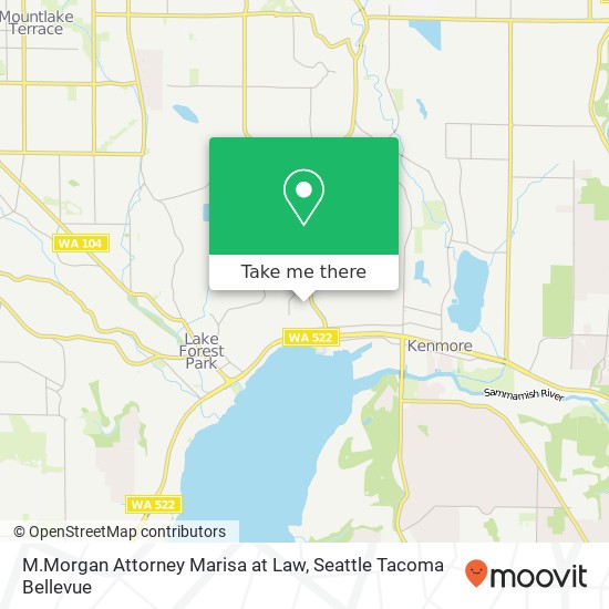 Mapa de M.Morgan Attorney Marisa at Law