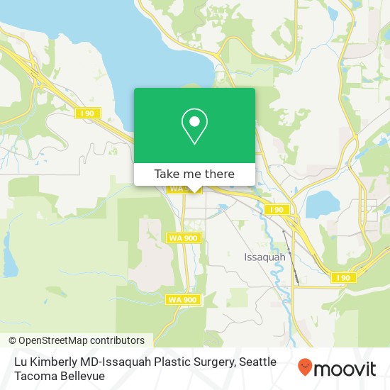 Mapa de Lu Kimberly MD-Issaquah Plastic Surgery