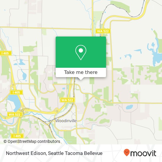 Northwest Edison map