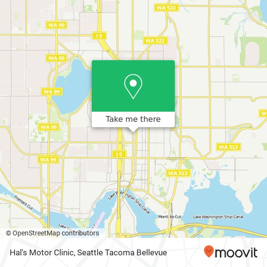 Mapa de Hal's Motor Clinic