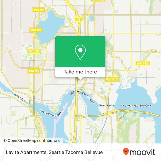 Lavita Apartments map