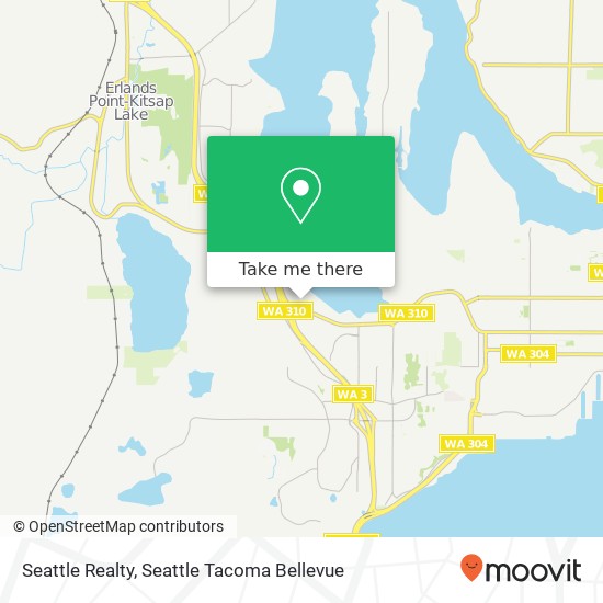 Seattle Realty map
