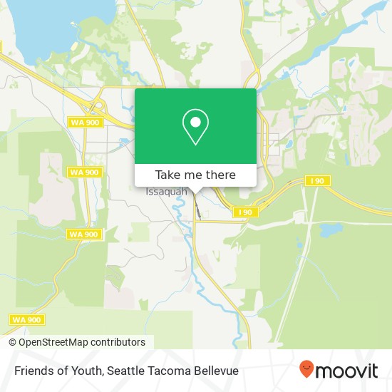 Mapa de Friends of Youth