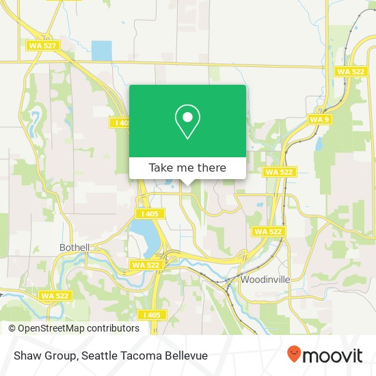Shaw Group map