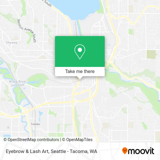 Eyebrow & Lash Art map