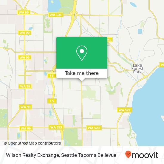 Wilson Realty Exchange map