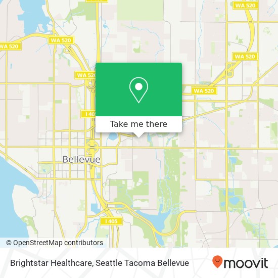 Mapa de Brightstar Healthcare