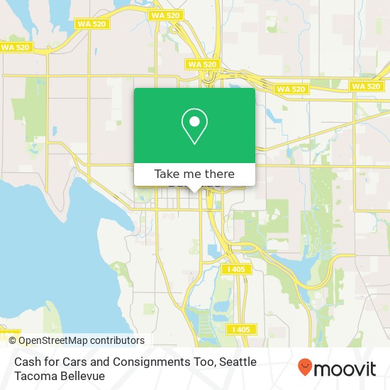 Cash for Cars and Consignments Too map