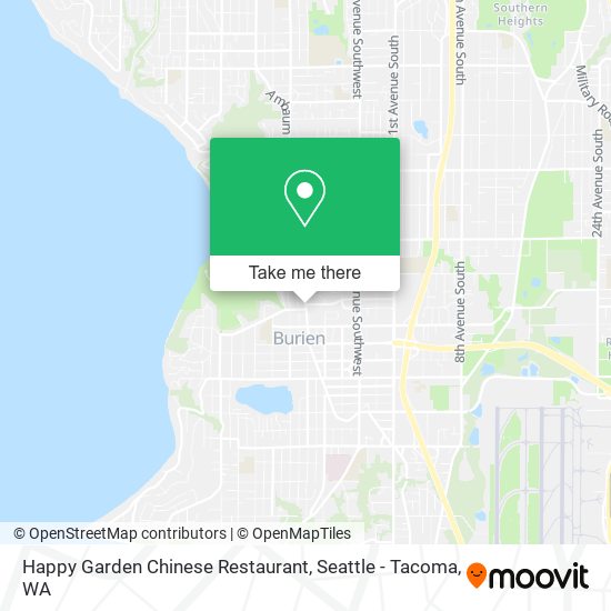 Happy Garden Chinese Restaurant map