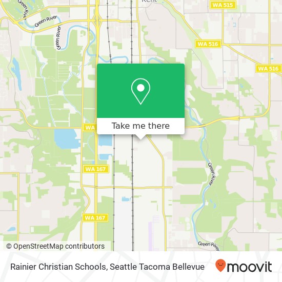 Mapa de Rainier Christian Schools