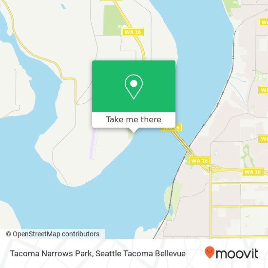 Tacoma Narrows Park map