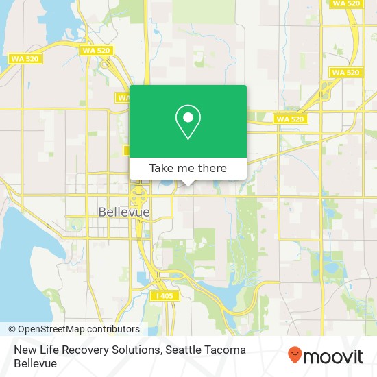 New Life Recovery Solutions map