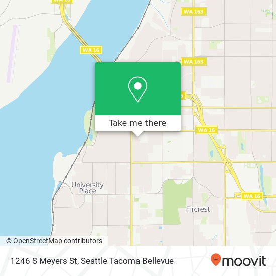 1246 S Meyers St map