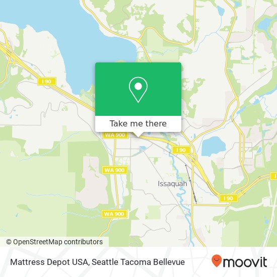 Mapa de Mattress Depot USA