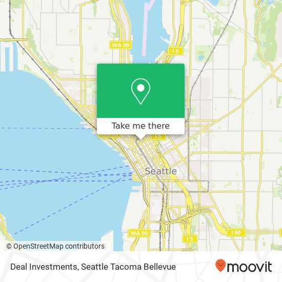 Deal Investments map