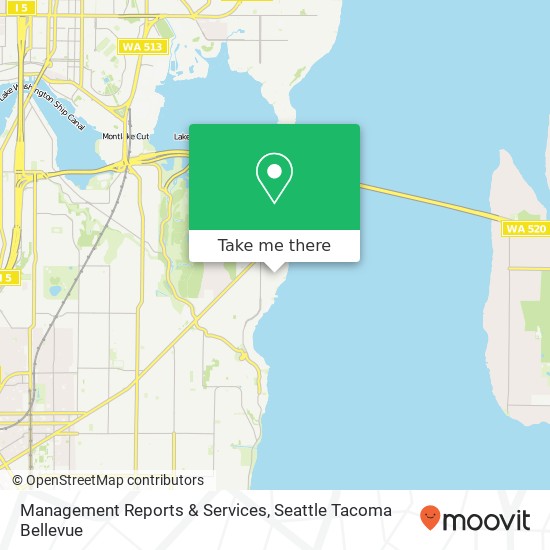 Management Reports & Services map