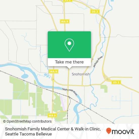 Snohomish Family Medical Center & Walk-in Clinic map