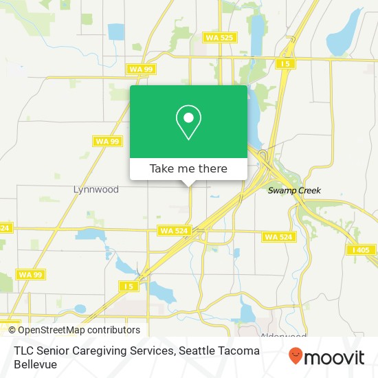 TLC Senior Caregiving Services map