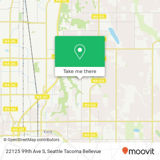 22125 99th Ave S map
