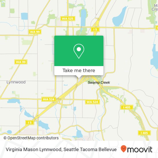 Mapa de Virginia Mason Lynnwood