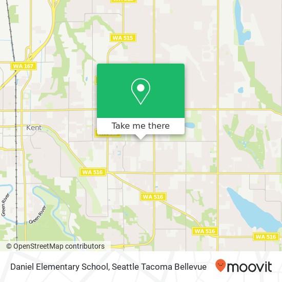 Mapa de Daniel Elementary School