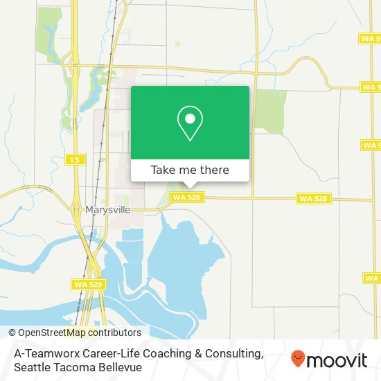 Mapa de A-Teamworx Career-Life Coaching & Consulting