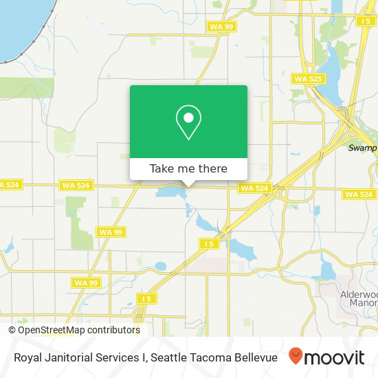 Royal Janitorial Services I map