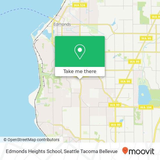 Mapa de Edmonds Heights School