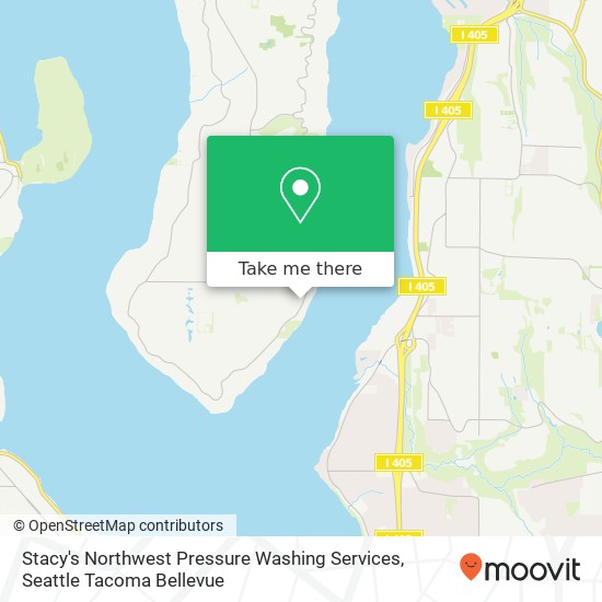 Stacy's Northwest Pressure Washing Services map