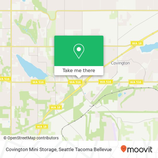 Covington Mini Storage map