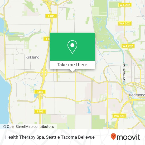 Health Therapy Spa map