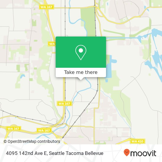 Mapa de 4095 142nd Ave E