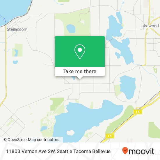 Mapa de 11803 Vernon Ave SW