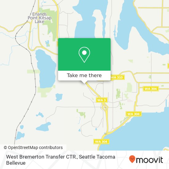 Mapa de West Bremerton Transfer CTR.