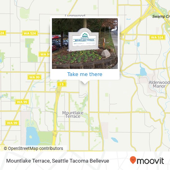 Mountlake Terrace map