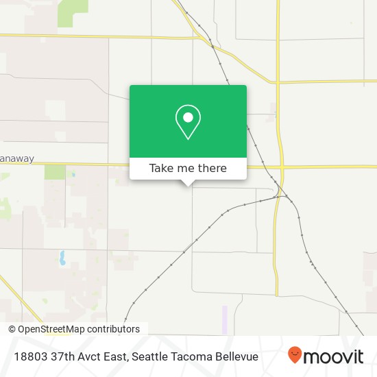 Mapa de 18803 37th Avct East