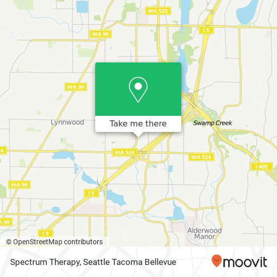 Spectrum Therapy map