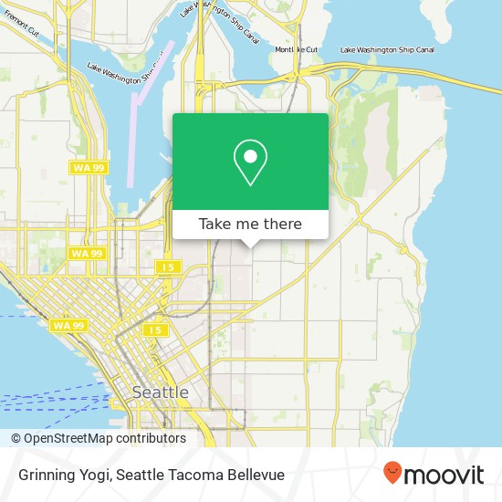 Grinning Yogi map