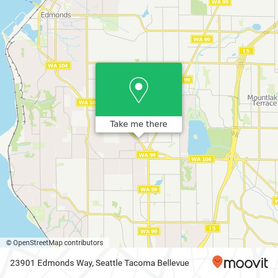 23901 Edmonds Way map