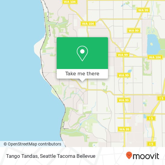 Tango Tandas map
