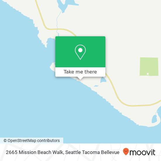 2665 Mission Beach Walk map