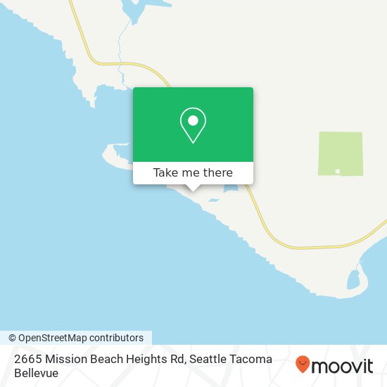 Mapa de 2665 Mission Beach Heights Rd
