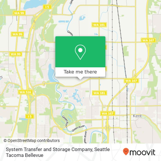 System Transfer and Storage Company map