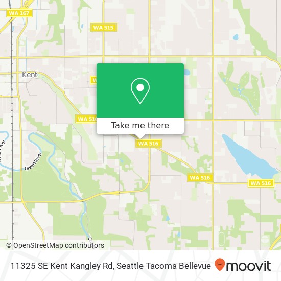 11325 SE Kent Kangley Rd map