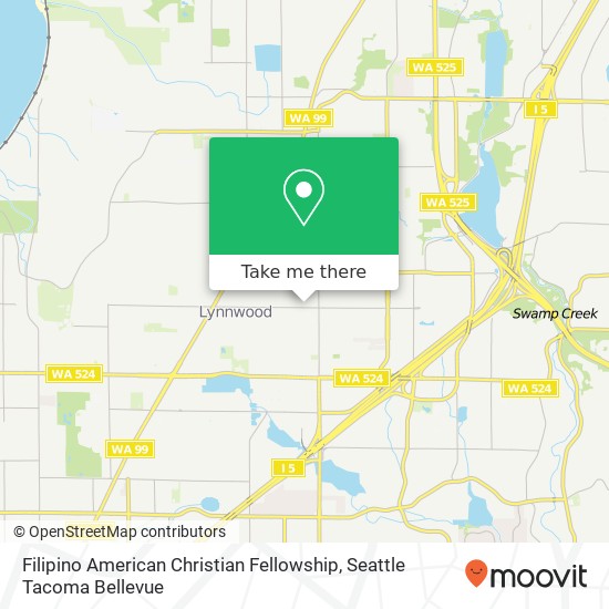 Mapa de Filipino American Christian Fellowship