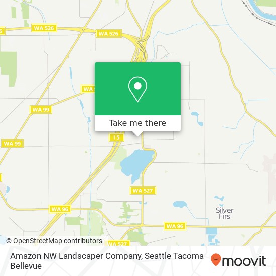 Amazon NW Landscaper Company map
