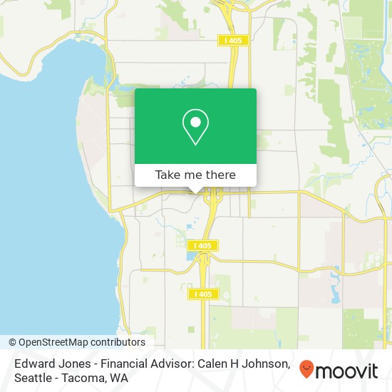 Edward Jones - Financial Advisor: Calen H Johnson map