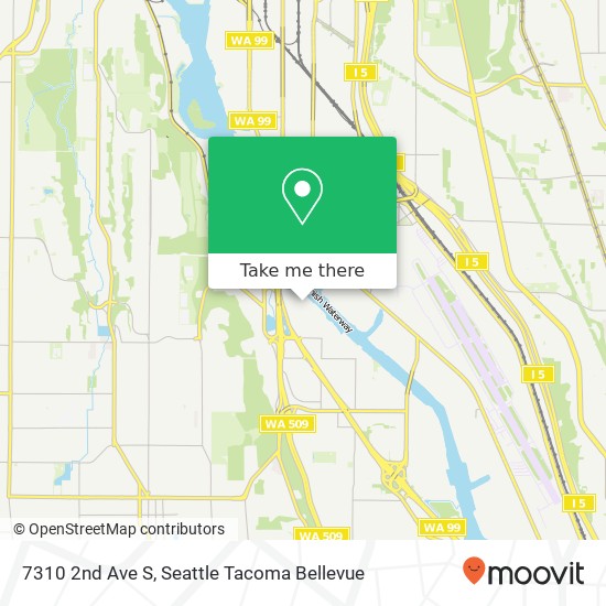 Mapa de 7310 2nd Ave S