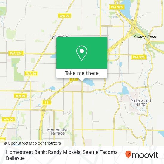 Homestreet Bank: Randy Mickels map